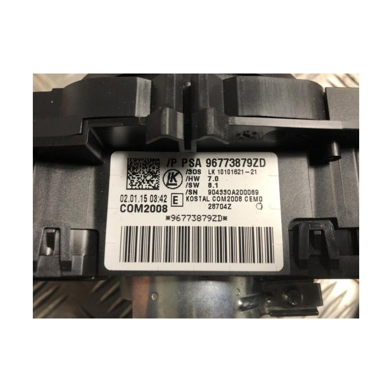 Com (Bloc Contacteur Tournant+Commodo Essuie Glace+Commodo Phare) CITROEN C3 2 PHASE 2 d’occasion