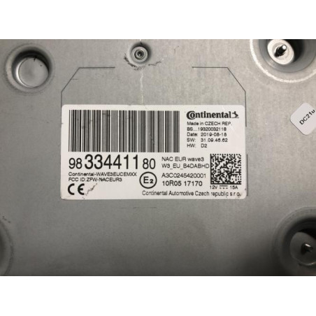 Autoradio d'origine PEUGEOT 208 2 PHASE 1 d’occasion