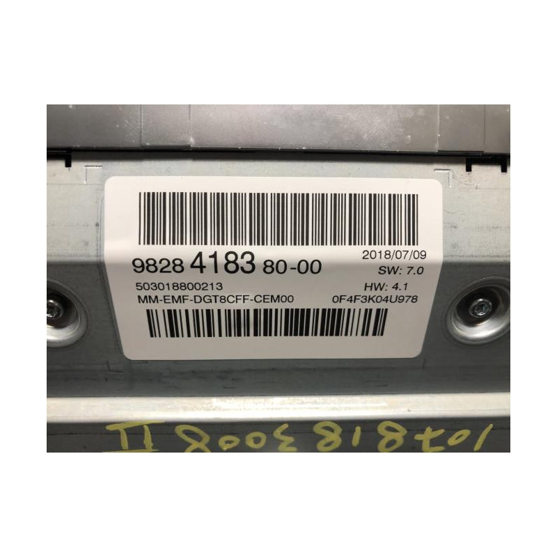 Ecran GPS PEUGEOT 3008 2 PHASE 1 d’occasion