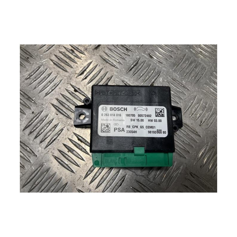Boitier d'aide au stationnement PEUGEOT 3008 2 PHASE 1 d’occasion