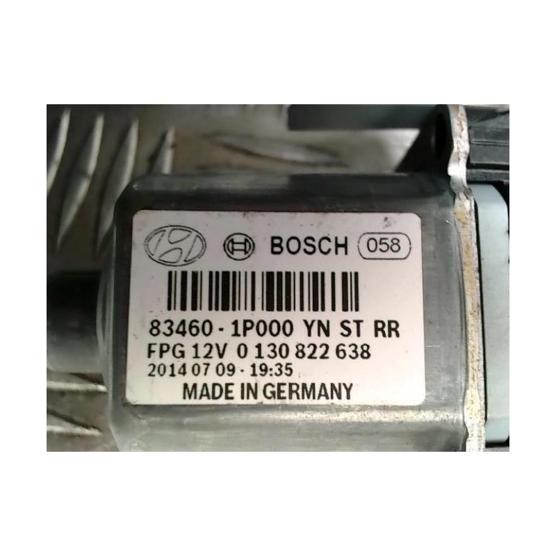 Moteur leve vitre arriere droit KIA VENGA PHASE 1 d’occasion