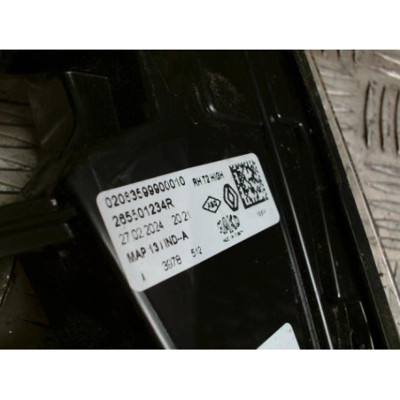 Feu arriere secondaire droit (feux) RENAULT CAPTUR 2 PHASE 1 d’occasion