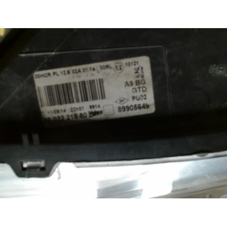 Optique avant principal gauche (feux)(phare) PEUGEOT 208 1 PHASE 1 d’occasion