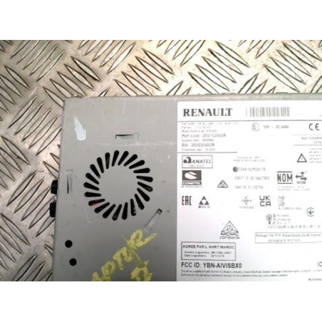 Autoradio d'origine RENAULT CAPTUR 2 PHASE 1 d’occasion