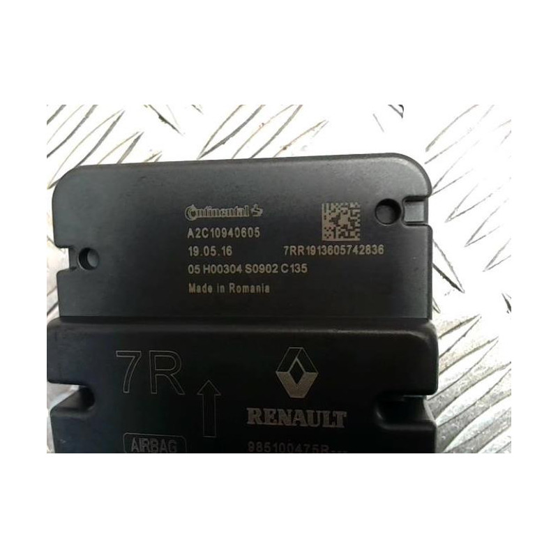 Boitier air bag RENAULT CAPTUR 1 PHASE 2 d’occasion