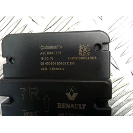 Boitier air bag RENAULT CAPTUR 1 PHASE 2 d’occasion