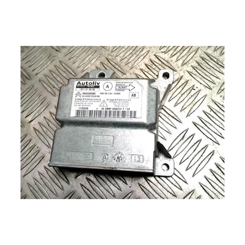 Boitier air bag CITROEN BERLINGO 2 PHASE 1 d’occasion