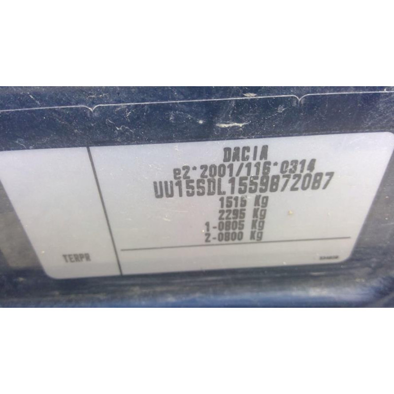 Bras essuie glace arriere DACIA SANDERO 2 PHASE 2 d’occasion