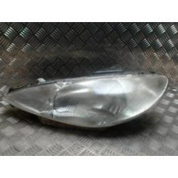 Optique avant principal gauche (feux)(phare) PEUGEOT 206 PHASE 1 d’occasion