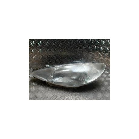 Optique avant principal gauche (feux)(phare) PEUGEOT 206 PHASE 1 d’occasion