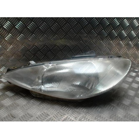 Optique avant principal gauche (feux)(phare) PEUGEOT 206 PHASE 1 d’occasion