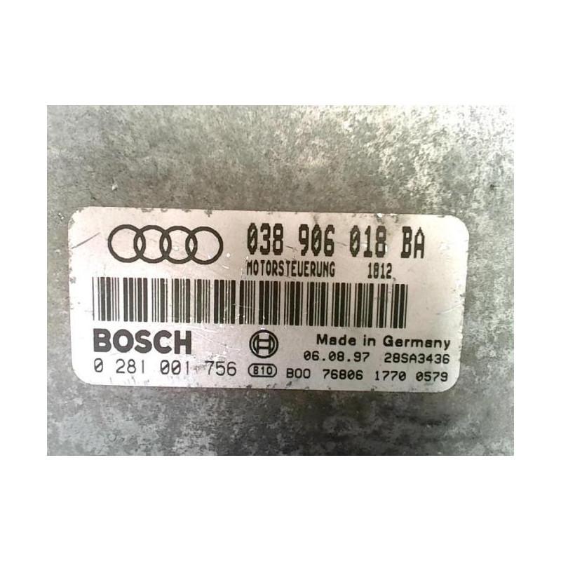 Calculateur moteur AUDI A3 1 PHASE 1 d’occasion