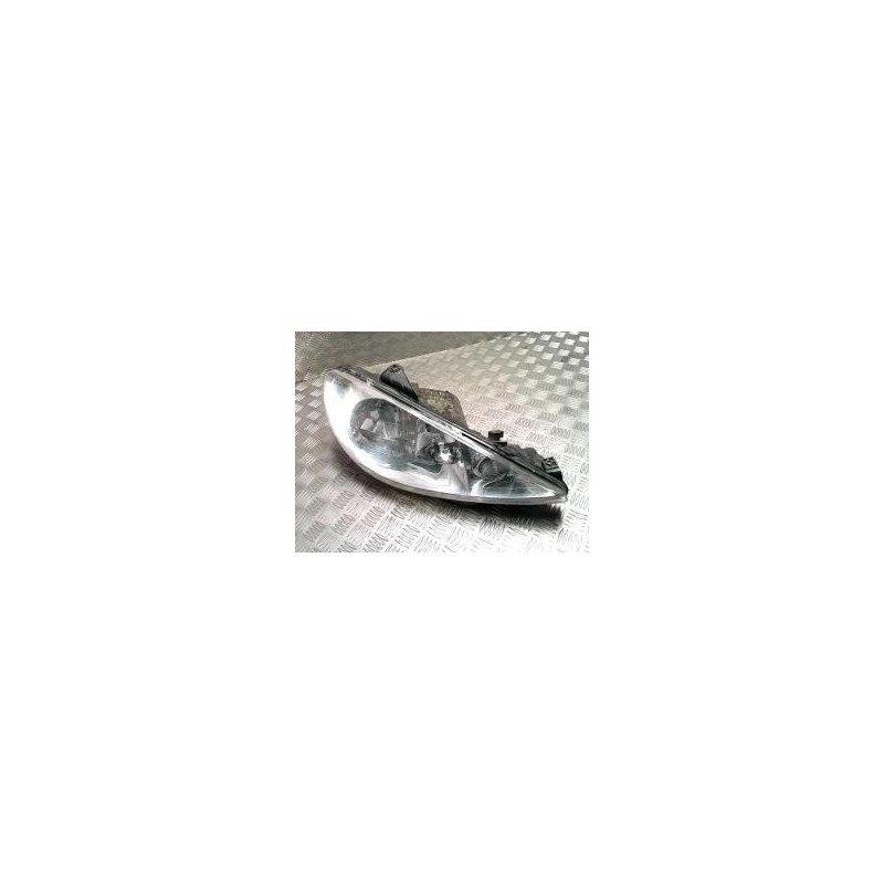 Optique avant principal droit (feux)(phare) PEUGEOT 206 PHASE 2 d’occasion