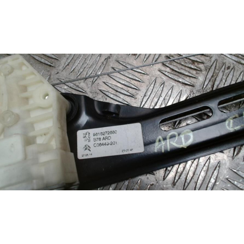 Leve vitre electrique arriere droit CITROEN C4 GRAND PICASSO 2 PHASE 2 d’occasion
