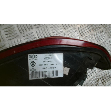 Feu arriere principal droit (feux) RENAULT CLIO 4 PHASE 1 d’occasion