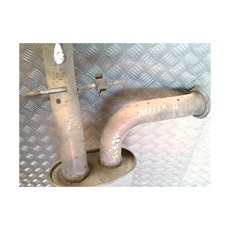 Silencieux arriere (echappement) RENAULT MASTER 2 PHASE 2 d’occasion