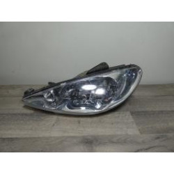 Optique avant principal gauche (feux)(phare) PEUGEOT 206 PHASE 2 d’occasion