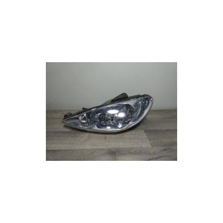 Optique avant principal gauche (feux)(phare) PEUGEOT 206 PHASE 2 d’occasion