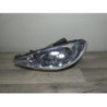 Optique avant principal gauche (feux)(phare) PEUGEOT 206 PHASE 2 d’occasion