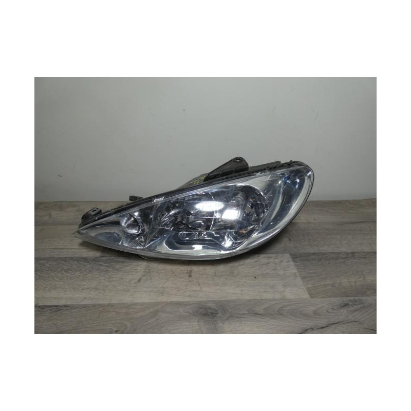 Optique avant principal gauche (feux)(phare) PEUGEOT 206 PHASE 2 d’occasion