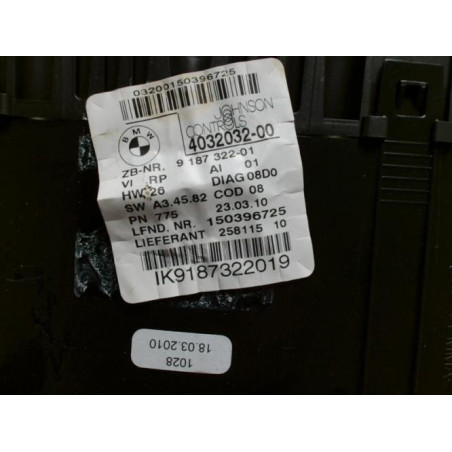 Compteur BMW SERIE 1 E87 PHASE 1 d’occasion