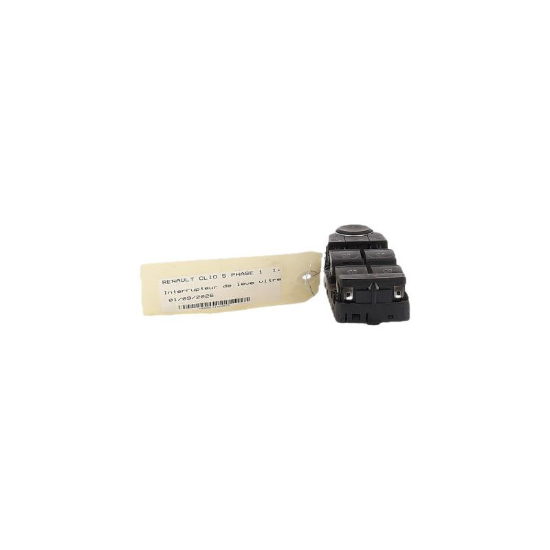 Interrupteur de leve vitre avant gauche RENAULT CLIO 5 PHASE 1 d’occasion