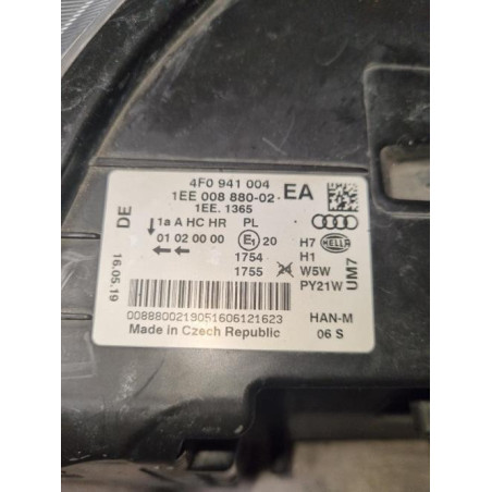 Optique avant principal droit (feux)(phare) AUDI A6 3 AVANT PHASE 1 BREAK d’occasion