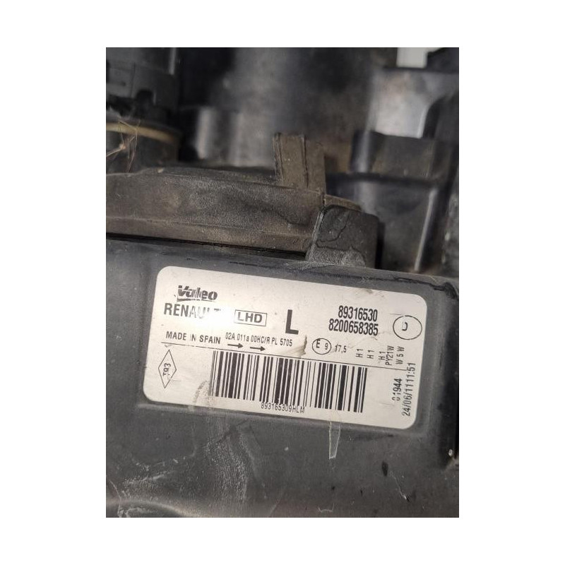 Optique avant principal gauche (feux)(phare) RENAULT GRAND MODUS PHASE 2 d’occasion