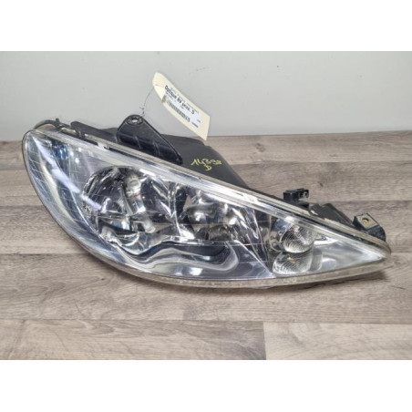 Optique avant principal droit (feux)(phare) PEUGEOT 206 PHASE 2 d’occasion