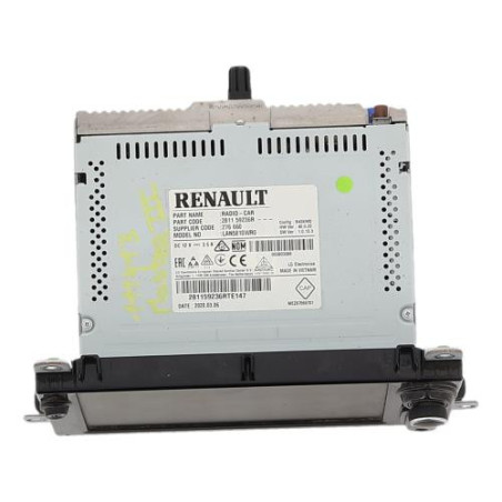 Autoradio d'origine RENAULT MASTER 3 PHASE 3 d’occasion
