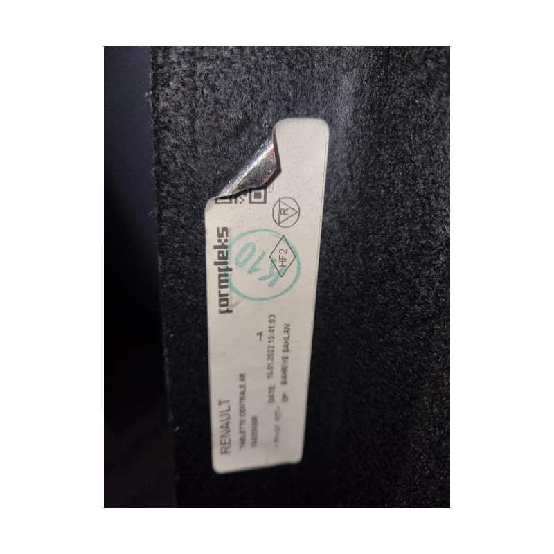 Plage arriere RENAULT CLIO 5 PHASE 1 d’occasion