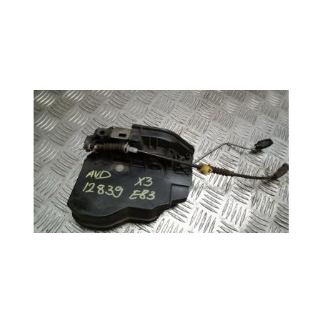 Serrure avant droit BMW X3 E83 PHASE 1 d’occasion