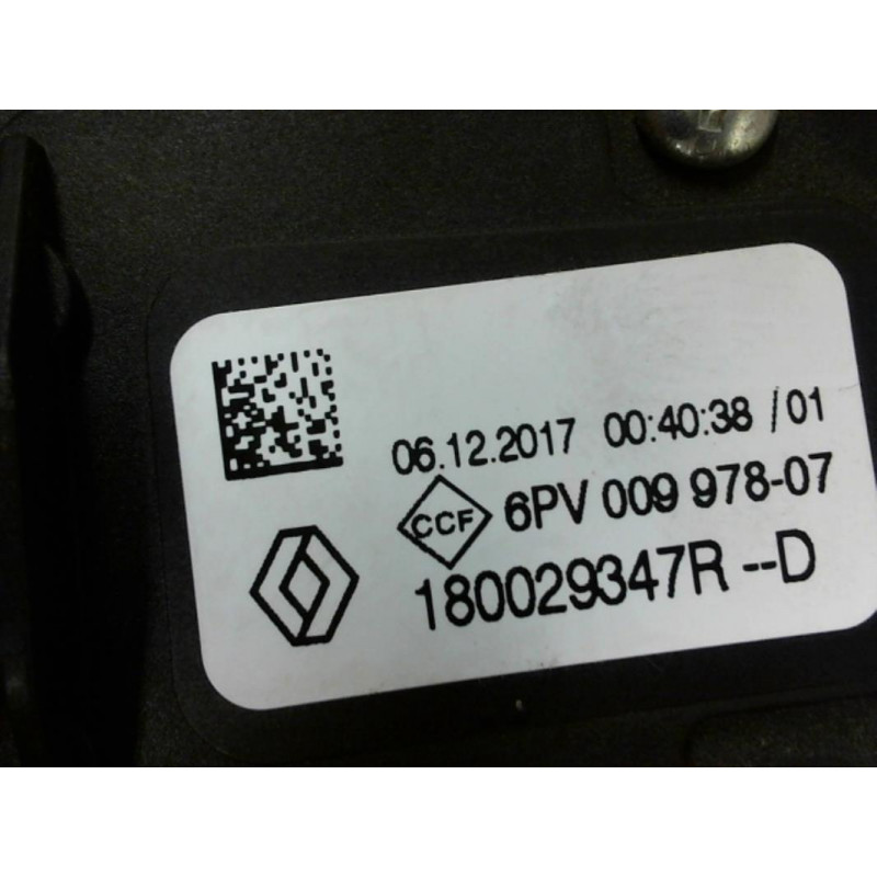 Potentiometre de pedale de gaz d'accelerateur RENAULT  d’occasion