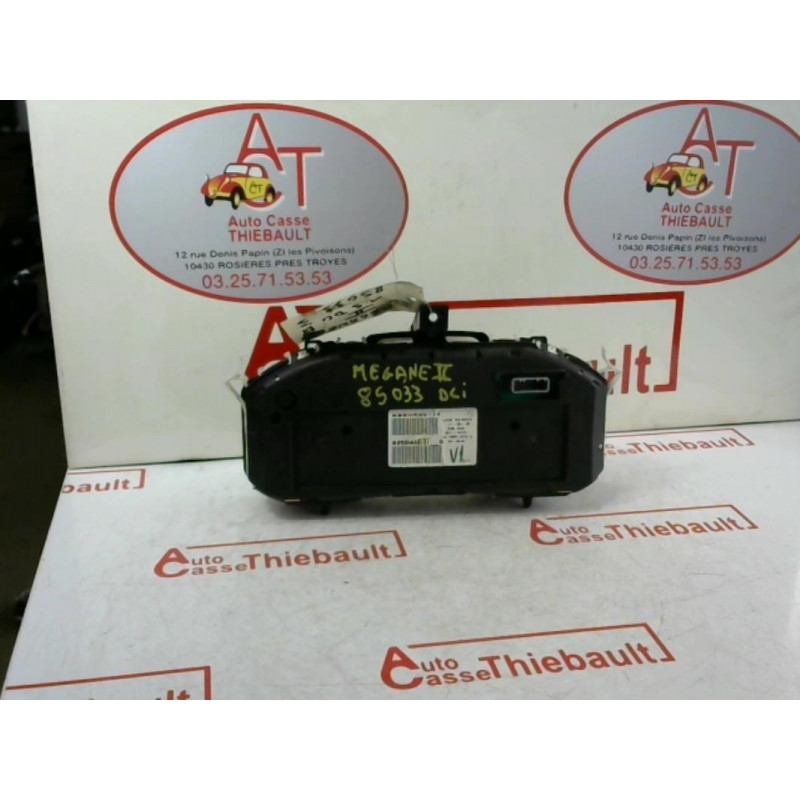 Compteur RENAULT MEGANE II PHASE 2 d’occasion