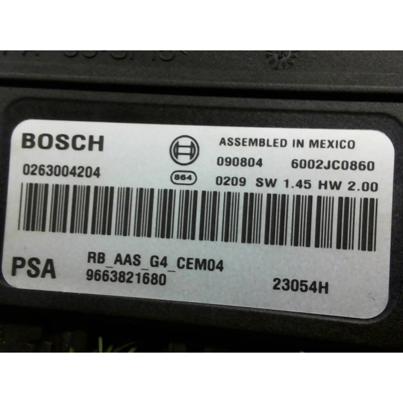 Boitier d'aide au stationnement CITROEN C4PICASSO PICAS GD d’occasion