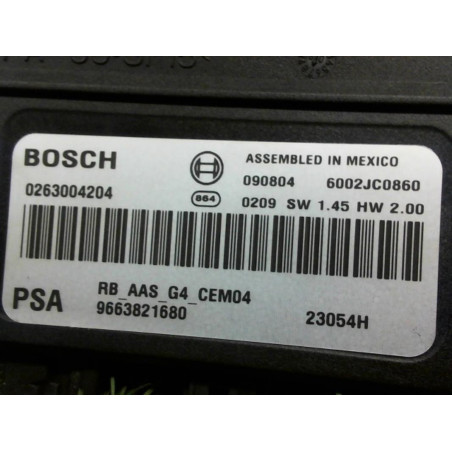 Boitier d'aide au stationnement CITROEN C4PICASSO PICAS GD d’occasion