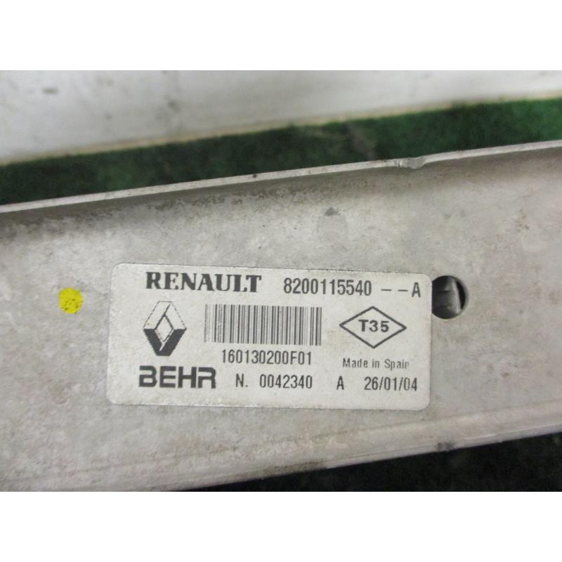 Echangeur air (Intercooler) RENAULT  d’occasion