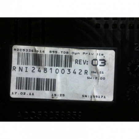 Compteur CITROEN C3 PH 2 (FC/FL/FT) HDI d’occasion