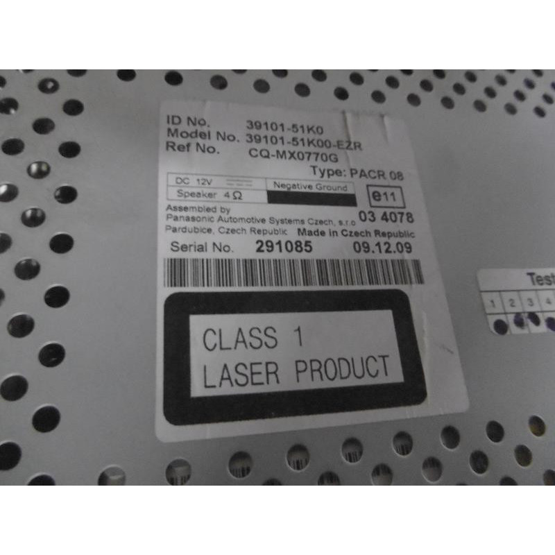 Autoradio d'origine OPEL AGILA II d’occasion