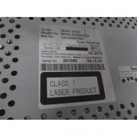 Autoradio d'origine OPEL AGILA II d’occasion