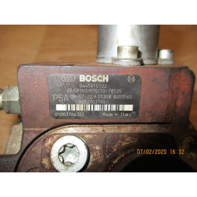 Pompe haute pression PEUGEOT 207 PHASE 1 d’occasion