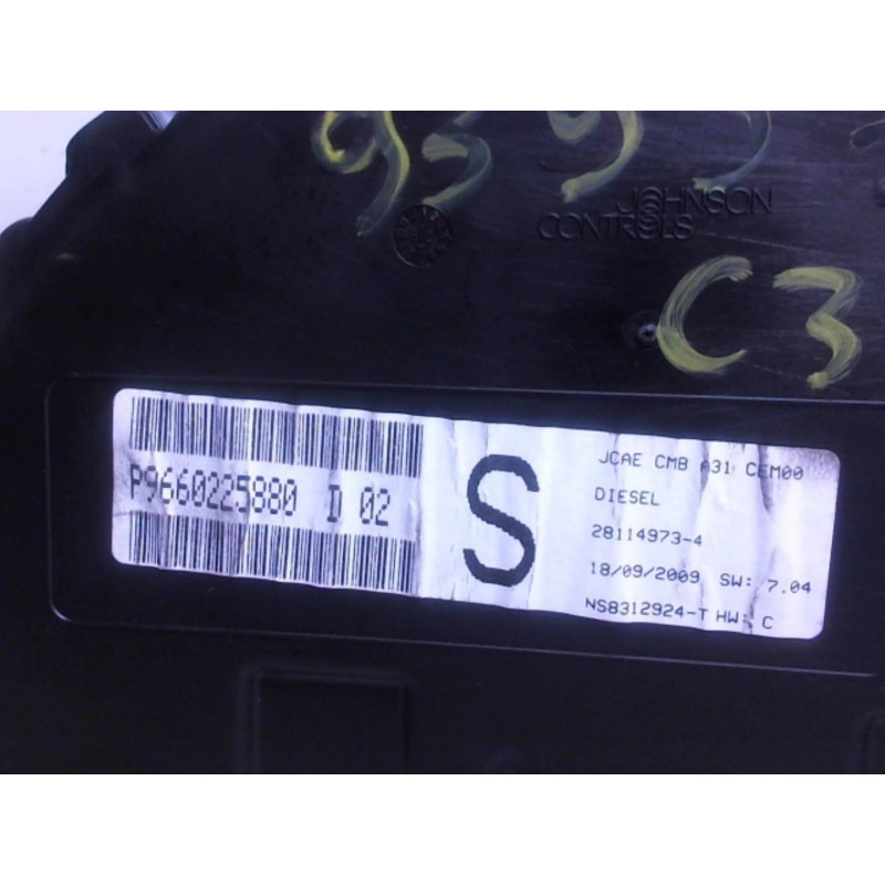 Compteur CITROEN C3 PHASE 2 d’occasion