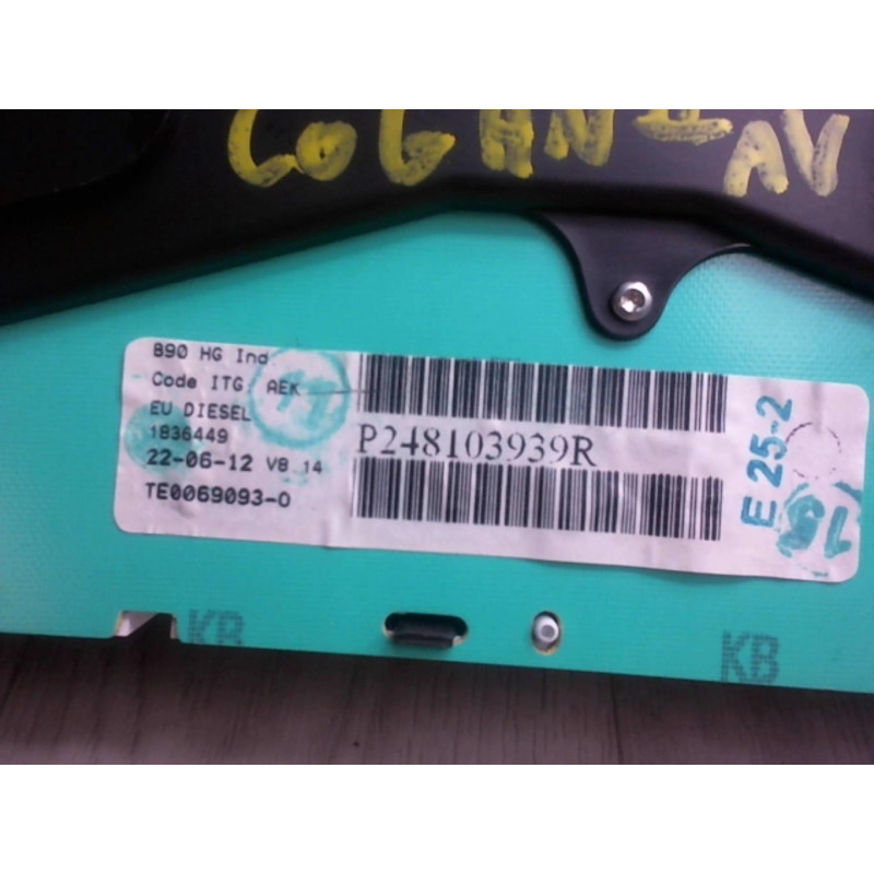 Compteur DACIA LOGAN II d’occasion