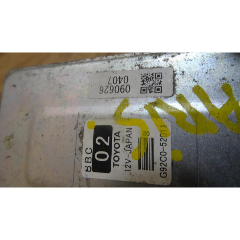 Calculateur ECO TOYOTA YARIS II PHASE 2 d’occasion