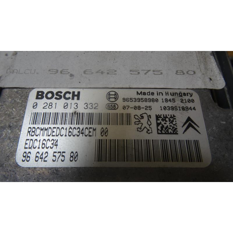 Calculateur PEUGEOT 308 PHASE 1 d’occasion