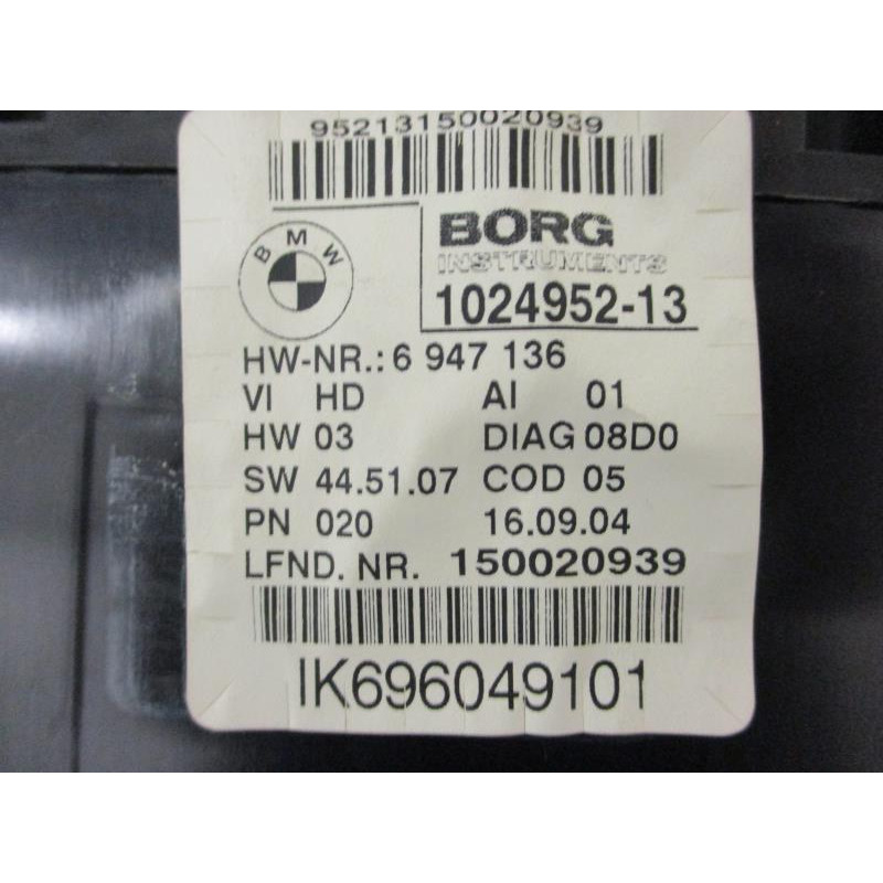 Compteur BMW SERIE 1 (E87) PHASE 1 d’occasion