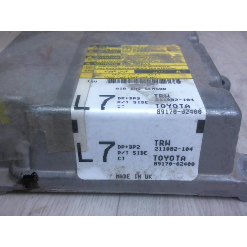 Boitier air bag TOYOTA COROLLA VERSO II PHASE 1 d’occasion