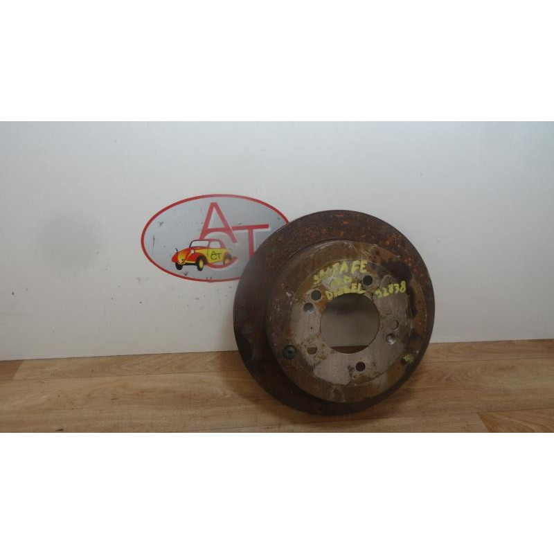 Disque arriere droit (freinage) HYUNDAI SANTA FE I PHASE 1 d’occasion