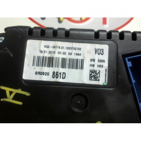 Compteur VOLKSWAGEN POLO V (6R/6C) PHASE 1 d’occasion