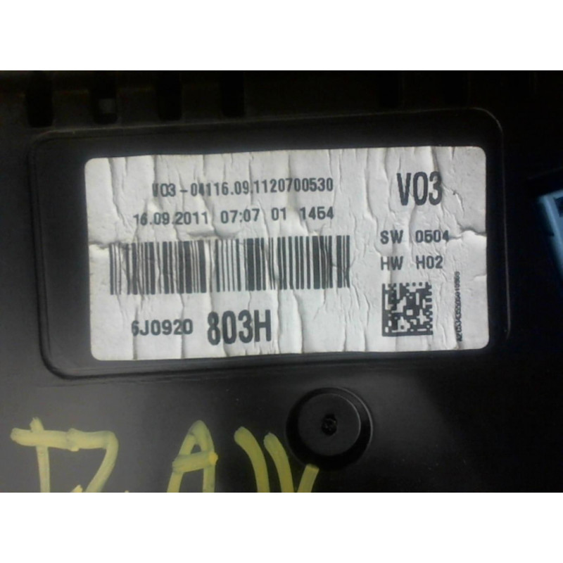 Compteur SEAT IBIZA IV SC d’occasion